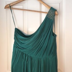 Gorgeous teal cocktail dress